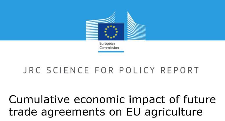 Lo studio della Commissione europea relativo all impatto dei futuri accordi sull agricoltura dell UE Nello