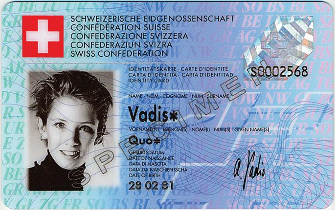 Identificazione Quando un identificazione è corretta? Il documento d identità fornito è un originale.