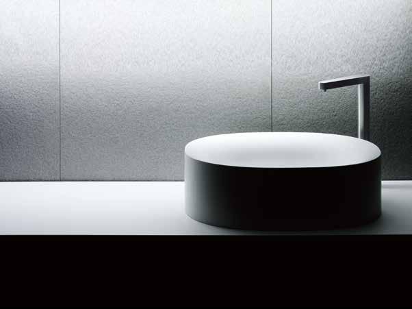 DUEMILAOTTO / Mobili Cabinets SABBIA / Lavabo Washbasin W1 / Rubinetto Tap WEDGE / Specchio Mirror P10