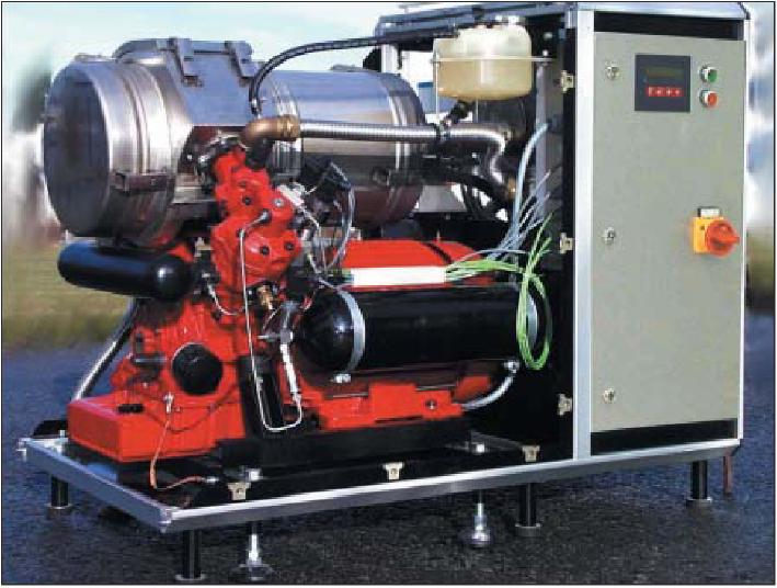 33 Applicazione a impianti cogenerativi Motore Stirling SOLO V161 SOLO V