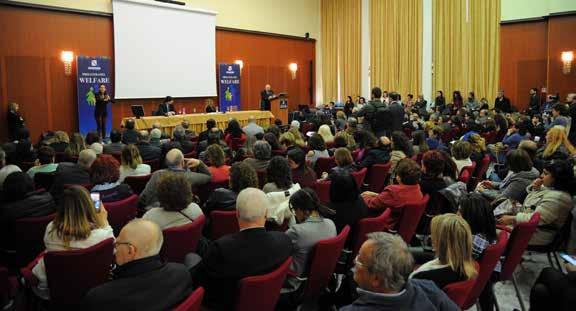 volontariato che hanno partecipato alla Primavera del Welfare la due giorni di confronto presso la Sala Congressi della Stazione Marittima di Napoli.