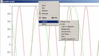 2 gnuplot > plot f(x) gnuplot > f(x) = sin (a*x) gnuplot > plot f(x), a=0.5 gnuplot > f(x) = sin (a*x) gnuplot > plot f(x), a=0.