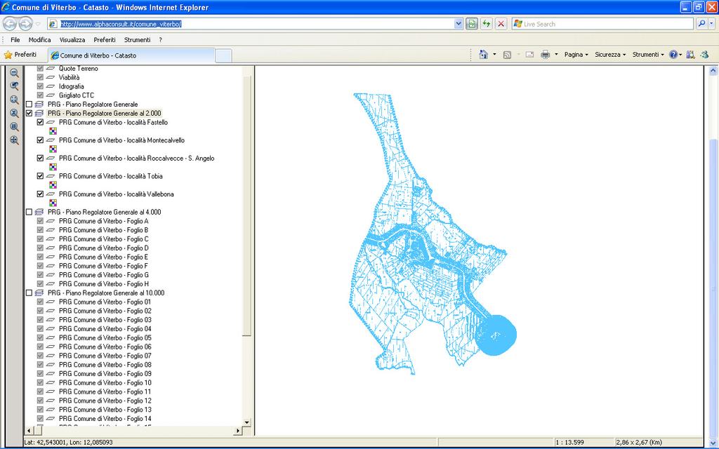 Base Raster in scala 1:2.