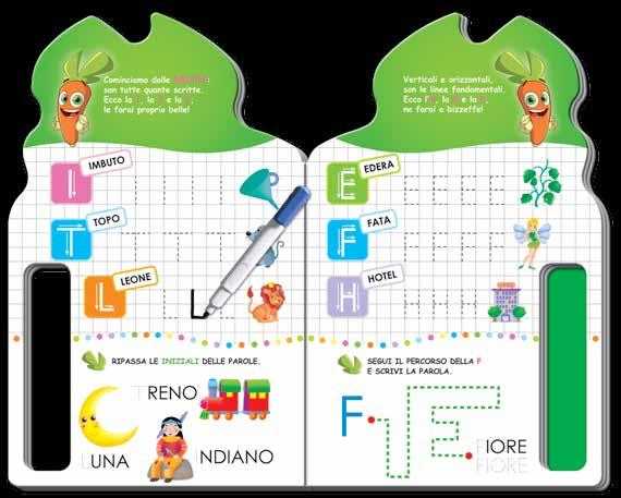 LIBRI PRESCOLARI DIDATTICI LIBRI SCUOLA DI SCRITTURA