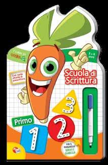 Ecco il libro sagomato a forma di Carotina.