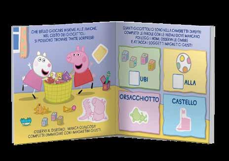 LIBRI PRESCOLARI CON LICENZE LIBRO MAGNETICO MAXI PEPPA PIG Leggi e Impara con Peppa Pig!