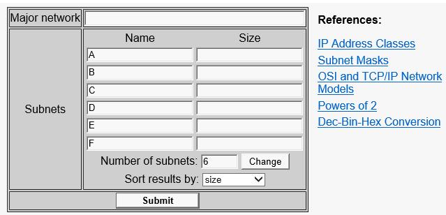 Calcolatrice IP online per progettare