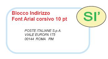 espansa POSTE ITALIANE VIALE EUROPA 175 00144 ROMA RM Lucida Console 8-12 da 0 (normale) a 0,5 (espansa) OCR 2-B 10-12 da 0 (normale) a 0,5 (espansa) 10pt espansa 10pt espansa POSTE ITALIANE VIALE