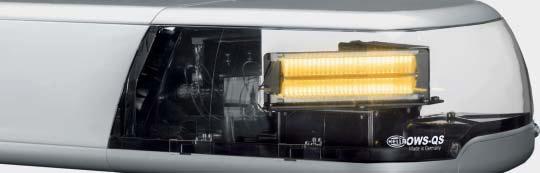 OWS-QS Il modulo a LED Il modulo a LED KL-LR2 Minimo assorbimento di corrente: solo il 60 % della potenza assorbita rispetto alla tipologia a specchio rotante Potenza luminosa ottimale grazie al