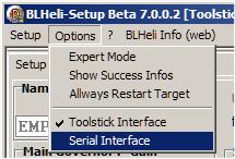 Impostate BLB1 a "LPM_SPM_DISABLE" 2.... e quindi "Program". VI.