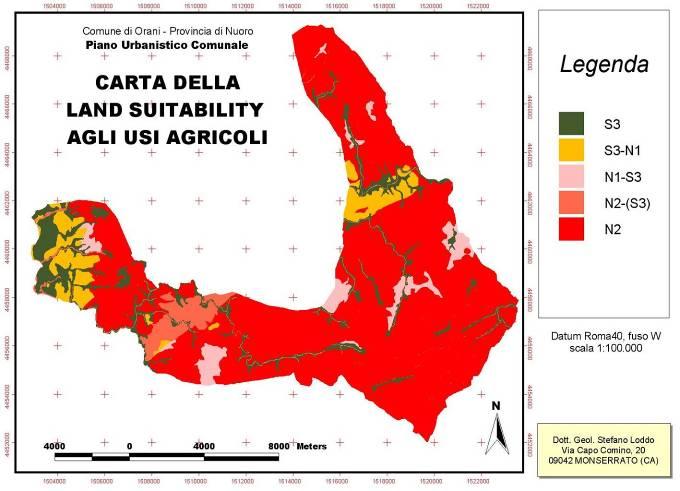 Regione Autonoma della Sardegna La carta delle Unità delle Terre Rilevamenti e cartografie Esempi di Tematismi di base