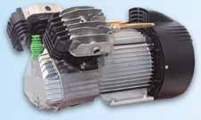 Gruppi compressori d aria lubrificati Lubricated air compressor pumps VX 2 cildri / 2 cylder l/m CFM m 3 /h bar psi HP kw Cil./St. m-1 VX 2 230/50/1 20500000 250 8.