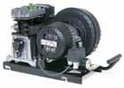 Gruppi compressori d aria Air compressor pumps Basamento / Base CCS l/m CFM m 3 /h bar psi HP kw Grup./ Cil./St. m-1 CCS 8 M 230/50/1 2030725100 250 8.