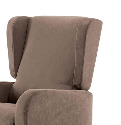 Poltrone Linea Le Kappamiche Armchair Le Kappamiche Line Kappa 05 Standard E K05-1 Standard E K05-2 Versione a 4 movimenti 1 motore Lift Cod. E K05-1 Versione letto 2 motori Lift Cod.