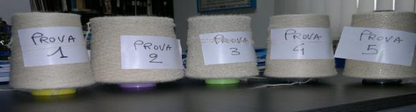 I numeri del progetto - 500 kg di lane lavate di partenza - Oltre 50 test di laboratorio di varia tipologia - 300 Kg di filati vari realizzati tra prove e produzioni semindustriali - Filati 100% lana