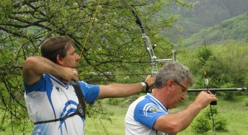 5 Maggio Villarfocchiardo(TO) Campionato Regionale Tiro di Campagna Entrambe le squadre si aggiudicano il titolo regionale, la Maschile con Ferruccio Berti, Giorgio Botto e Silvio Giorcelli, la