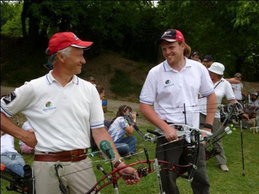 6 Giugno Ovada (AL) Campionati Piemontesi Tiro di Campagna Nell'arco compound vincono Giorcelli Silvio tra i seniores