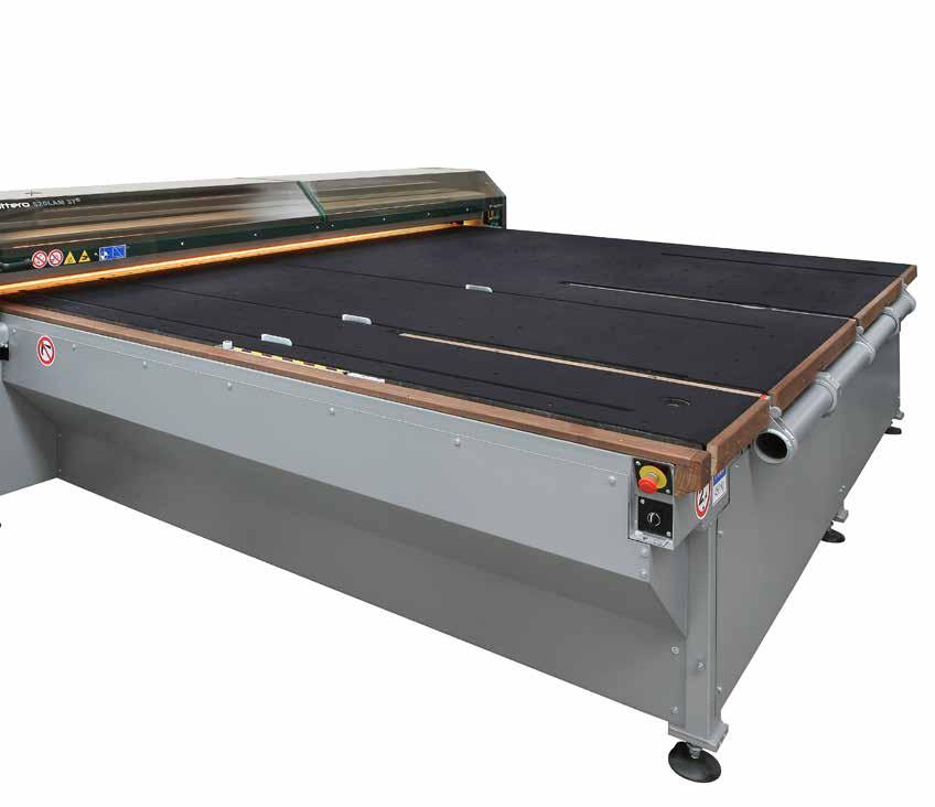 DUAL LINE SEMI-AUTO 520 LAMe + 353 BCS The 520 LAMe cuts and breaks trims with a minimum width of 20 mm.
