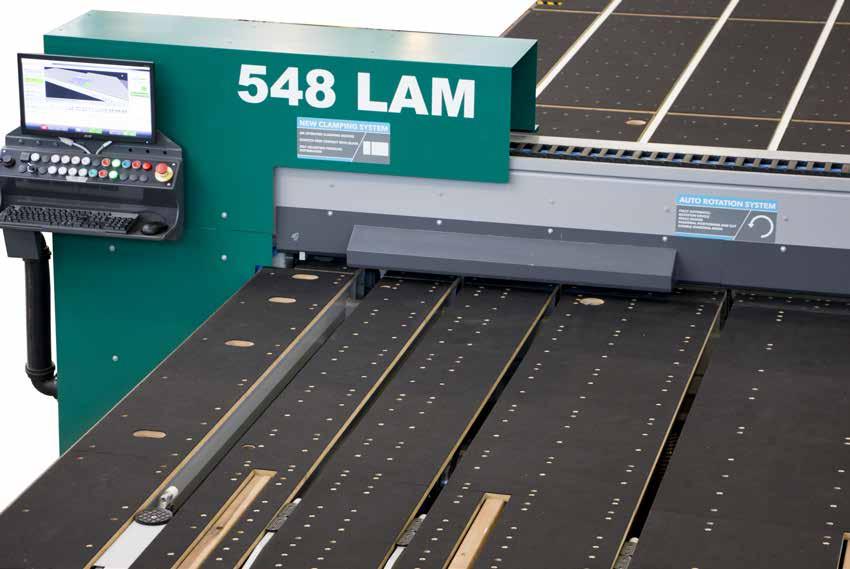 LAMILINEA 548 LAM The new model of Lamilinea range, the 548 LAM, comes from the long experience of Bottero in the