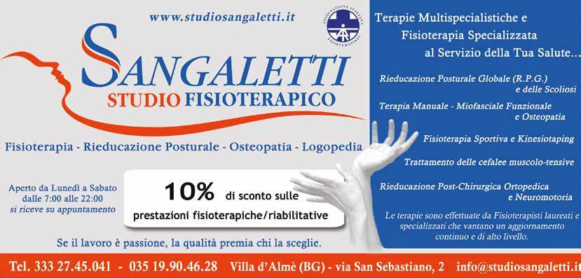 40,00 Radiografia endorale 10,00 Igiene completa della bocca (a seduta) 70,00 Via Zelasco, 1 24122 Bergamo Tel.