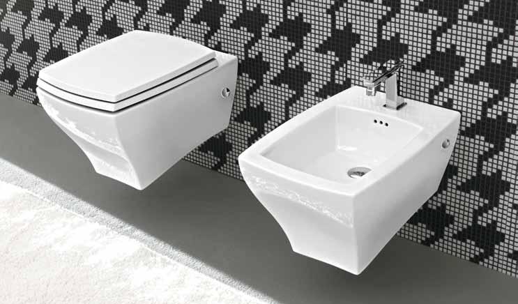 JZ19 Jazz lavabo sospeso 70 70 x 48 wall-hung washbasin