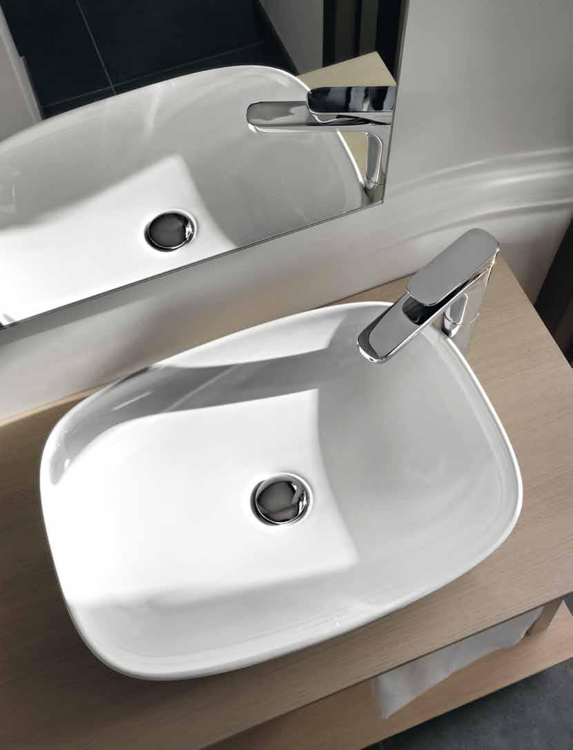 L055 La Fontana piatto 55 ceramica 55 x 40 basin 55 ceramic 55 x 40 LF16 La