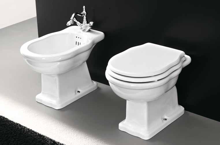 bidet 36 x 55 EE01 Hermitage vaso terra scarico S 36 x 53 wc with floor drain 36