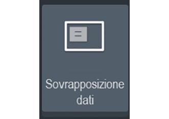 Dati sovrapposti È possibile sovrapporre le informazioni sui dati in una pagina.