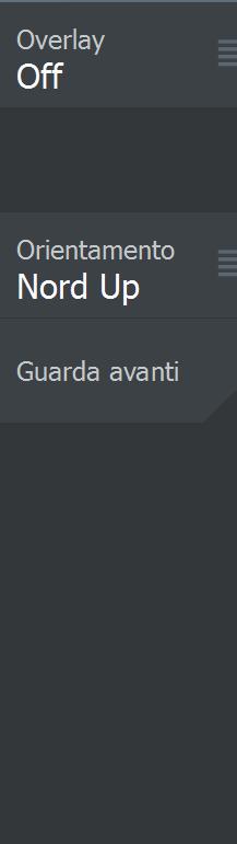 La scala della pagina Plotter GPS e l'intervallo dei cerchi di distanza (se attivati) verranno mostrati nell'angolo inferiore destro della pagina.