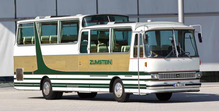 20 Setra Punti d incontro Setra Punti d incontro 21 Setra Classic La collezione di mezzi d epoca Un modello d eccezione Quando viaggiare con l aereo stava diventando di moda, Otto Kässbohrer progettò