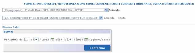 Il completamento dello scarico avviene premendo sul link Lista Prenotazioni e, successivamente, sul link DISPONIBILE presente nella colonna Stato, per procedere con il download del file. 7 10.1.2.