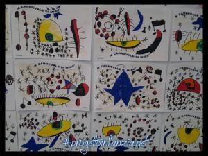 carnevale artisticamente Hanno visto come nelle opere d arte di Mirò, vi sia quella ricca dimensione geometrica di