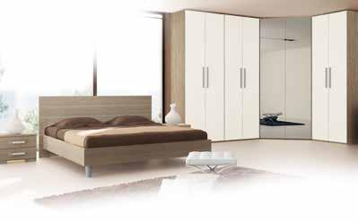 nella parte del bacino, 185228/4 armadio 249, 00 486, 00* ARMADIO, colore: rovere grigio e bianco,