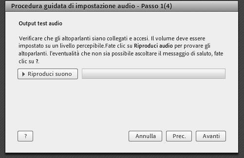 Se compare un messaggio di attesa tipo: La lezione inizierà alle ore XX.XX. Vi preghiamo di attendere ancora qualche minuto.