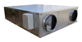 HRPE VMC COMMERCIALE HRPE è un unità di ventilazione completa di recuperatore di calore dedicata al ricambio dell aria senza sprechi energetici in ambienti