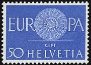 ..25 - Bulgaria - 1958 - Esposizione di Bruxelles 1 l. azzurro e nero non dent., n 946a. Cat. 120 (**).