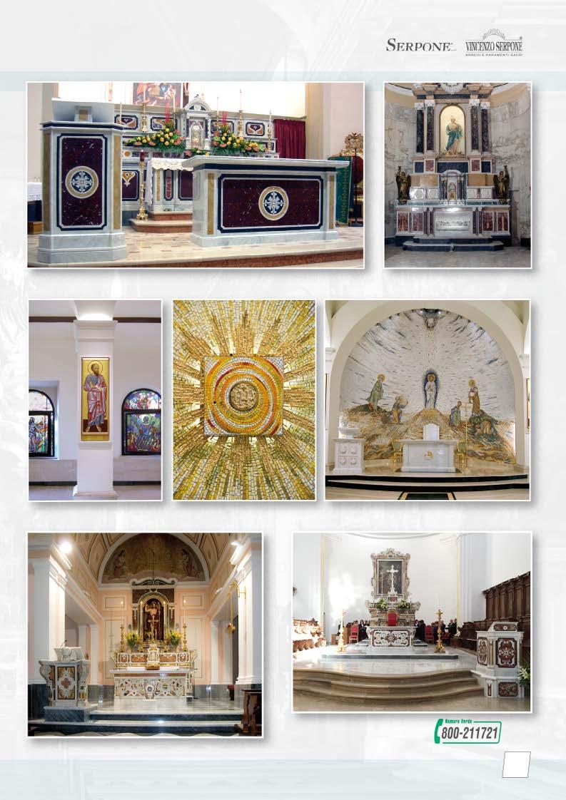 ESEMPI DI ADEGUAMENTO LITURGICO Restauro altare maggiore Chiesa della