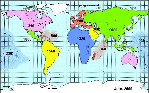 Parallelismo tra latitudine e altitudine Il numero di specie di Anfibi e Rettili diminuisce spostandosi dall Equatore ai Poli e dalla pianura alle alte quote L ampiezza media delle