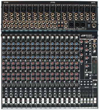 canali Uscite Master - Control room - Cuffia M-1843FX Mixer Audio 18 Canali 8 ingressi micro con XLR e alim.