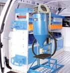 bidone contenimento sacchetti capacità kg 25 polvere da smaltire Indispensabile ad ogni manutentore attraverso un filtro che arresta eventuali impurità. Motore elettrico 220 V 50 Hz, 1.000 W.