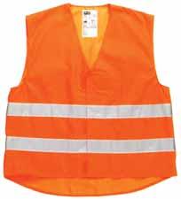 Abbigliamento alta visibilità 93127 Giacca HI-VI colore arancio con bande Con imbottitura interna fissa trapuntata.