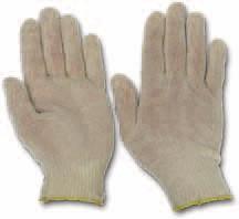 1/312 GUANTO IN COTONE E POLIESTERE A FILO CONTINUO 3 CAPI POLYESTER MIXED COTTON GLOVES TAGLIESIZES (EN 420)