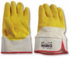 01 GUANTI GLOVES 18 1/645 GUANTO IMPREGNATO DI PARA SU SUPPORTO IN COTONE LATEX PALM COATED GLOVES, COTTON WOVEN LINED TAGLIESIZES (EN 420)