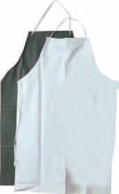 1/908/B GREMBIULE IN PVC / POLIESTERE BISPALMATO PESANTE BIANCO PVC/POLY/PVC APRONS WITHE 1/908/V GREMBIULE IN PVC / POLIESTERE BISPALMATO PESANTE VERDE PVC/POLY/PVC APRONS GREEN 1/908/B Colore