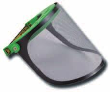 Elastic and sweat protection Packagg: pieces EN 166 1/46 VISIERA A RETE RAISING FACE SHIELD