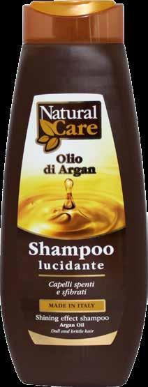 Ne fanno parte lo Shampoo lucidante, ideale per i capelli spenti e sfibrati e il Sapone liquido ad azione