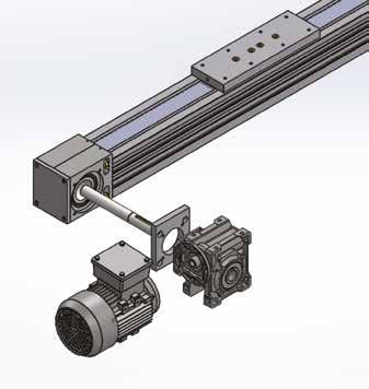 20 TLM 105G DRIVE SYSTEMS WORM SCREW GEARBOX AND AC MOTOR tlm tlm modulo LINEARE LINEaR MODULE TIPO RIDUTTORE gearbox TYPE TIPO motore MOTOR TYPE flangia DI ACCOPPIAmENTO adapter flange giunto