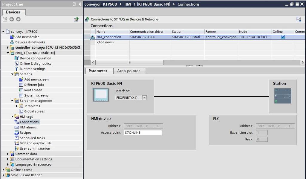 6.2 Collegamenti con i controllori S7 Per gli oggetti di comando e visualizzazione che hanno accesso ai valori di processo di un controllore è necessario innanzitutto progettare un