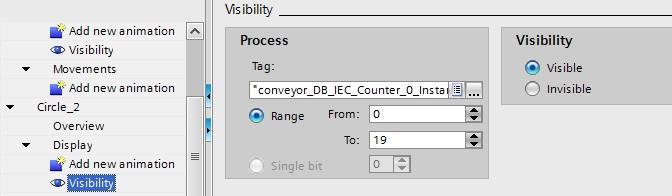 "conveyor_db_iec_counter_0_instance_cv" con campo di valori 0.