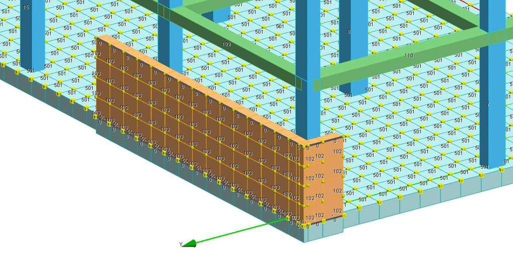 Verifiche e armature pareti di scantinato controterra Simbologia CC = Numero della combinazione delle condizioni di carico elementari Zv = Coordinata Z di verifica TCC = Tipo di combinazione di